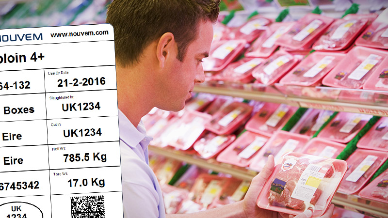 Food processing traceability software