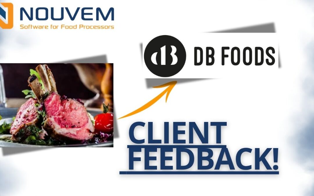 Client Feedback from DB Foods